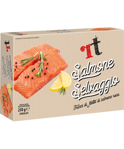RT  FILETTO SALMONE SELVAGGIO GR.250 ASTUCCIO -SURGE-