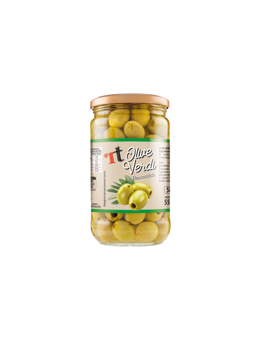 RT  OLIVE VERDI DENOCCIOLATE IN SAL.G.550 V.V - SGOCC.G.260