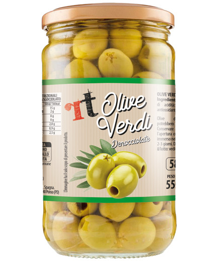 RT  OLIVE VERDI DENOCCIOLATE IN SAL.G.550 V.V - SGOCC.G.260