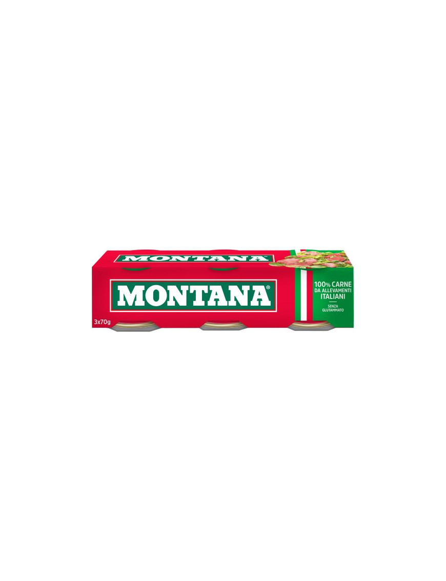 Montana Carne Lessata gr.70X3