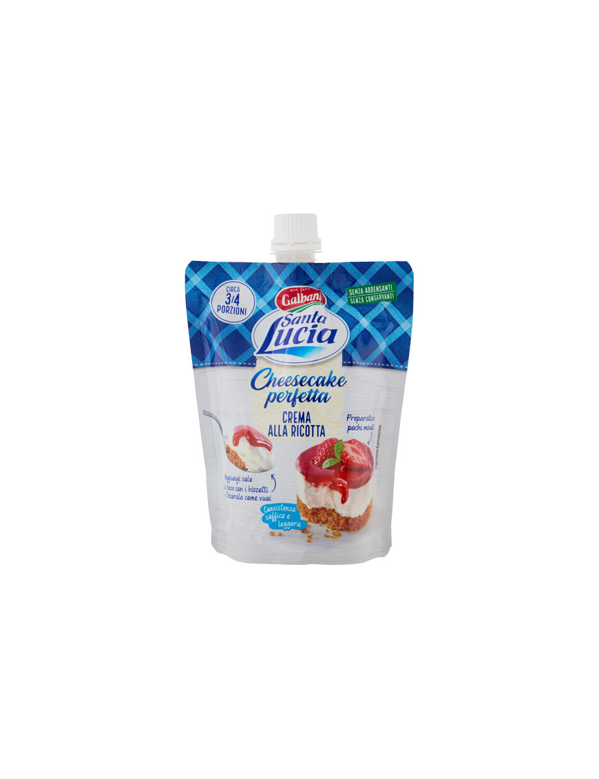 GALBANI S.LUCIA CREMA ALLA RICOTTA-CHEESECAKE PERFETTA G.375