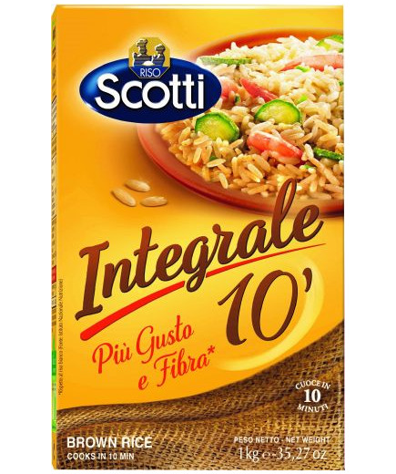 Scotti Riso Integrale Parboiled kg.1