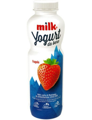 Milk Yogurt Da Bere gr.500 Fragola