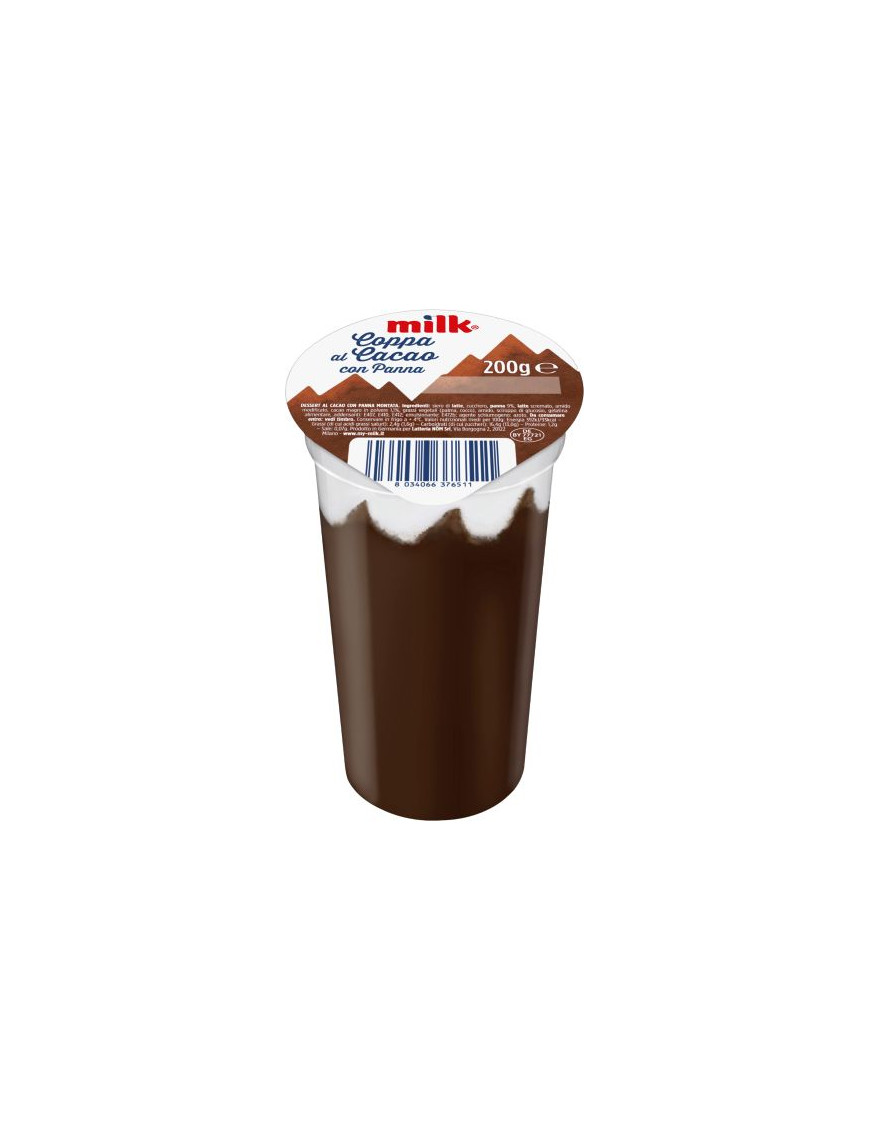 Milk Coppa Cacao C/Panna gr.200