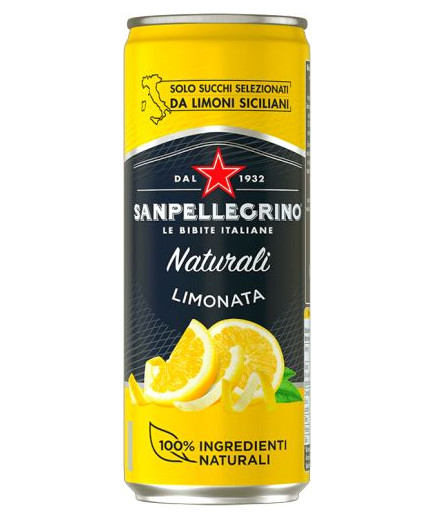 SANPELLEGRINO CL.33 LIMONATA LATT.