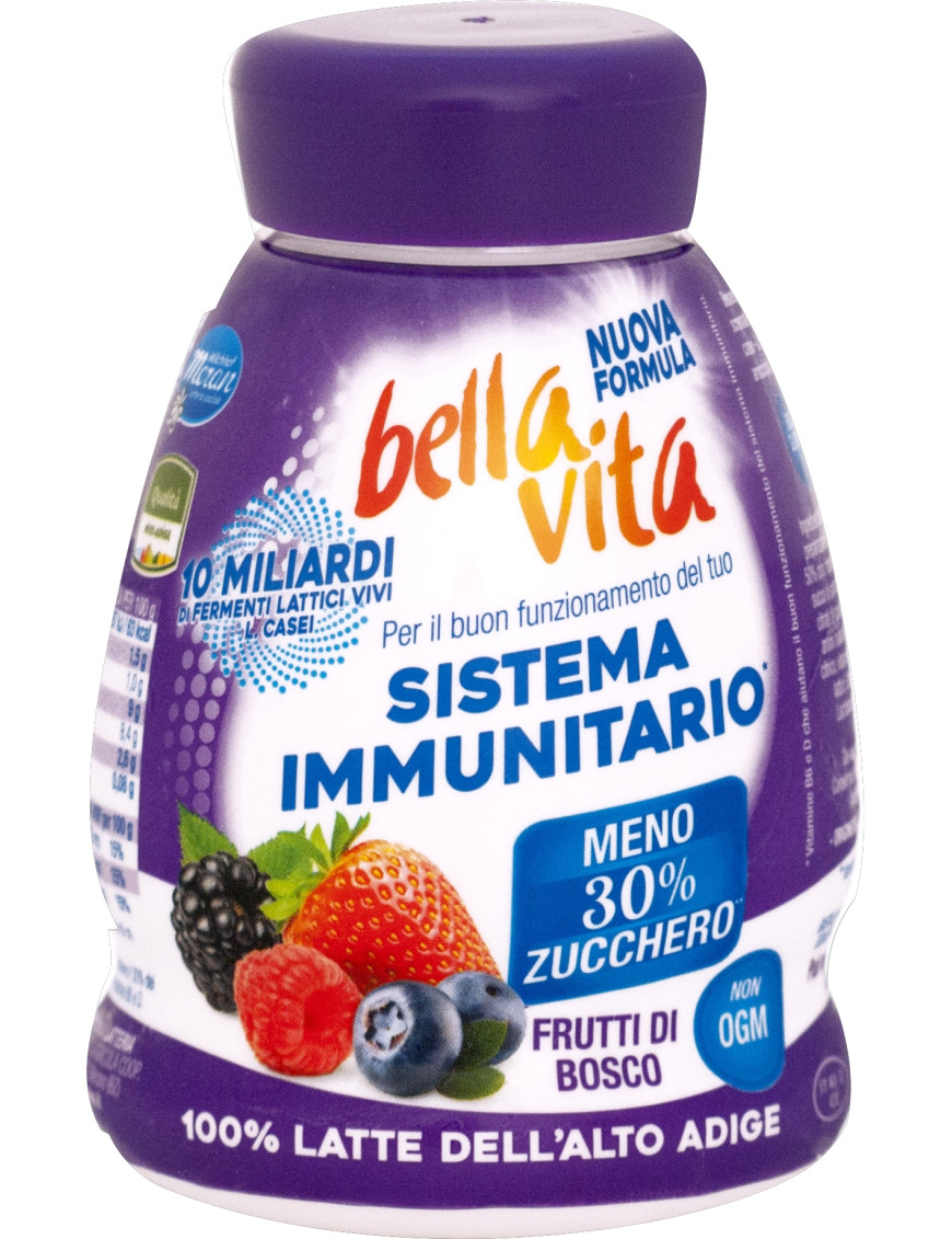 MERANO YOG. DRINK BELLA VITA G.200 FRUTTI DI BOSCO