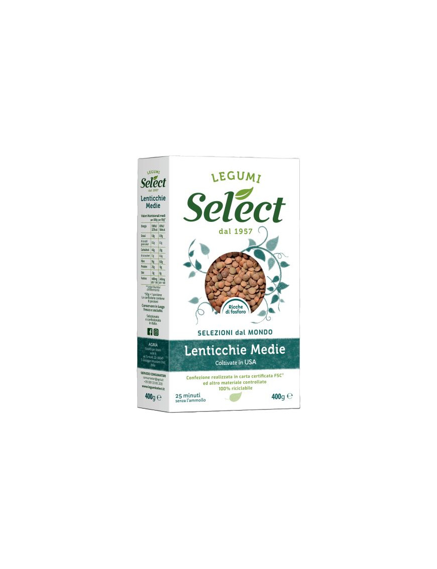 Select Lenticchie Medie gr.400