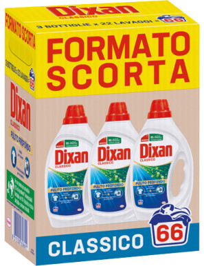 DIXAN LAV.LIQ.22 LAVAG.LT.1,43X3 CLASSICO (TRIPACCO)