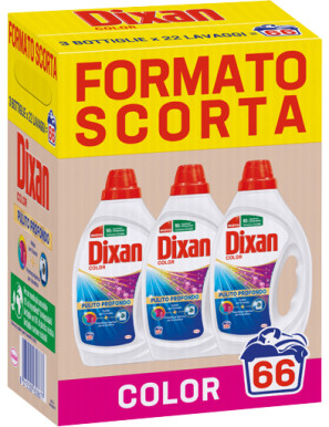 DIXAN LAV.LIQ.22 LAVAGGI LT.1,43X3 COLOR (TRIPACCO)