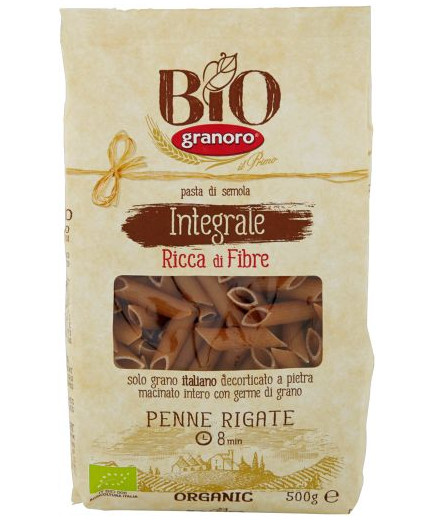 GRANORO BIO INTEGRALE PENNE RIGATE N.103 G.500