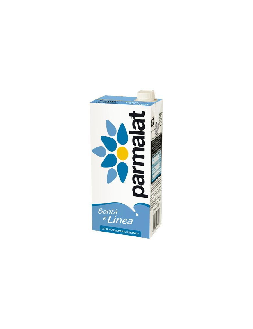 Parmalat Latte Uht Parzialmente scremato Brik Con Tappo lt.1