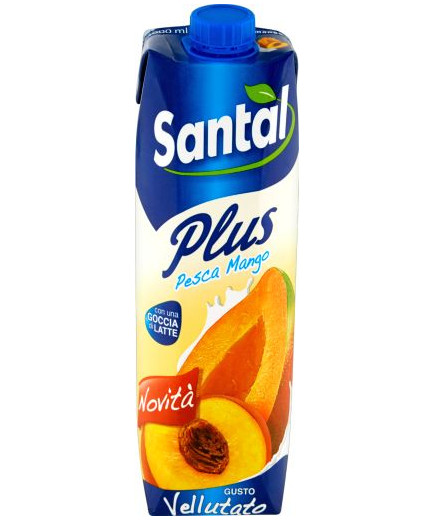 Santal Plus Succo Pesca Mango lt.1