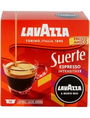 Lavazza A Modo Mio Suerte 36 Capsule gr.270