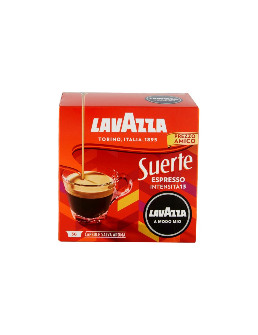 Lavazza A Modo Mio Suerte 36 Capsule gr.270