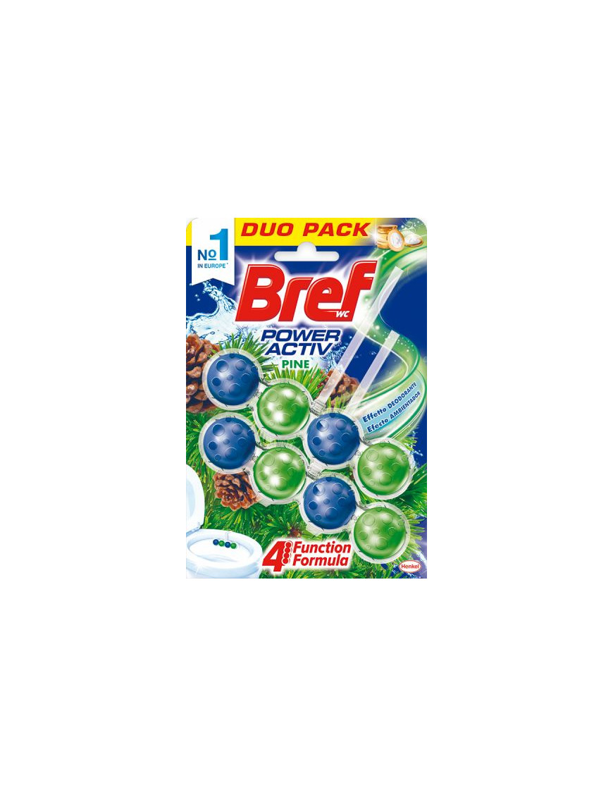 Bref Wc Power Activ Oceano+Natura gr.50X2 Duo Pack