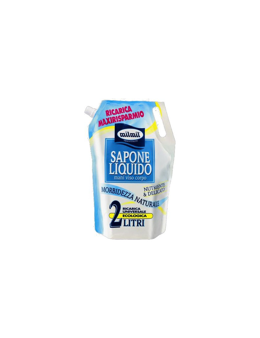 Mil Mil Sapone Liquidido Busta Maxi lt.2