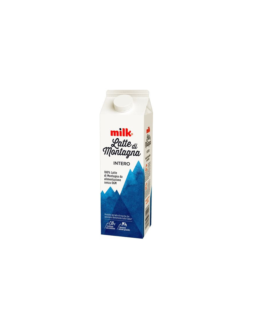 Milk Latte Di Montagna Lunga Conservazione lt.1 Intero