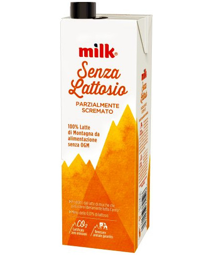 Milk Latte Di Montagna Lunga Conservazione lt.1 Senza Lattosio