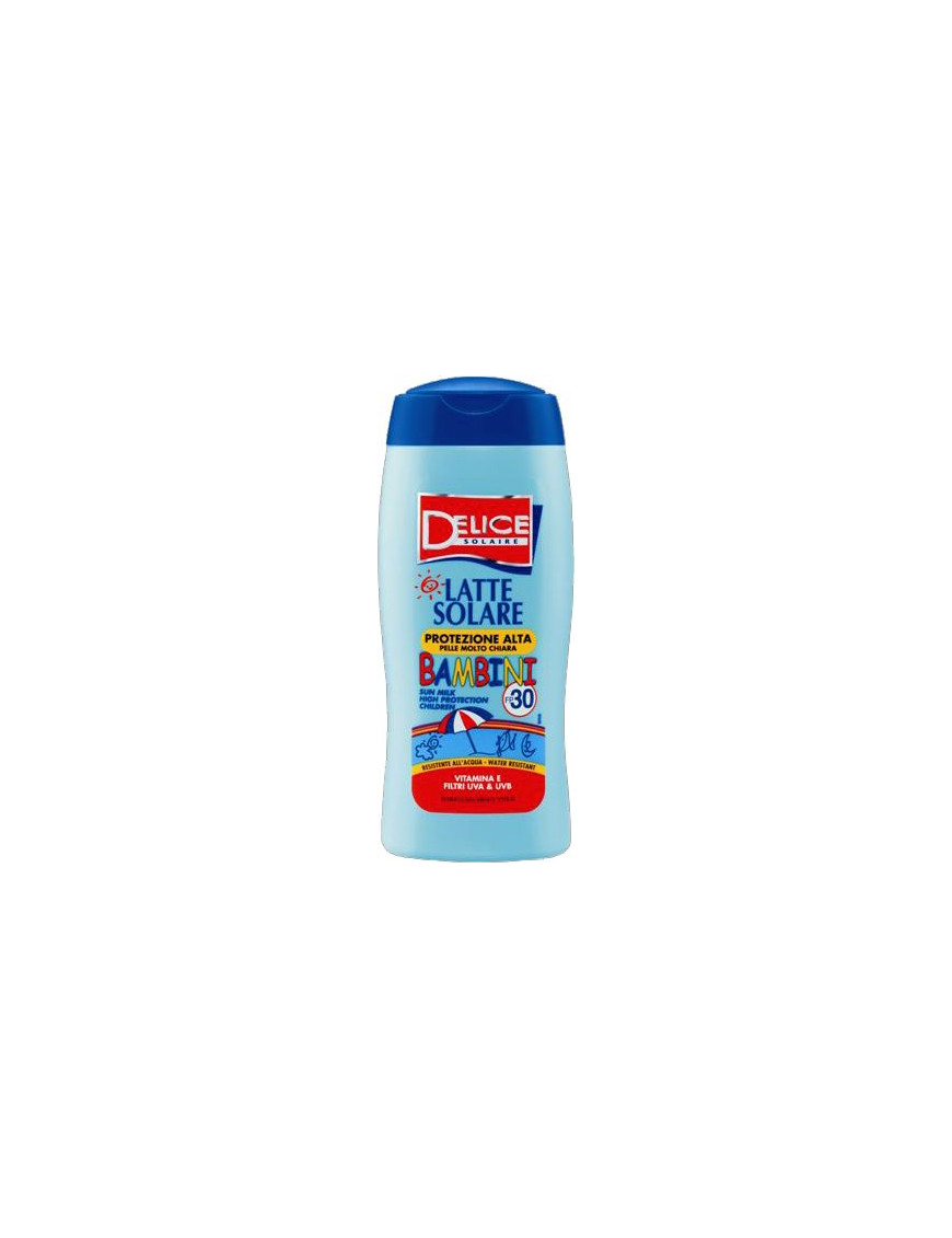 DELICE SOLAIRE LATTE SOLARE BAMBINI PROT.ALTA SPF30 ML.250