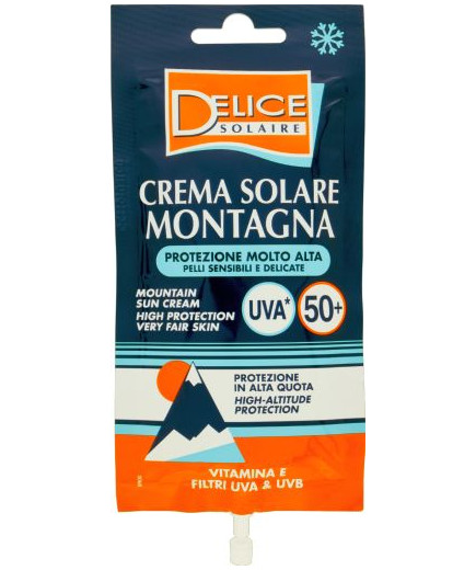 DELICE CR.SOLARE SPEC.MONTAGNA SPF50+ BUSTINA ML.50