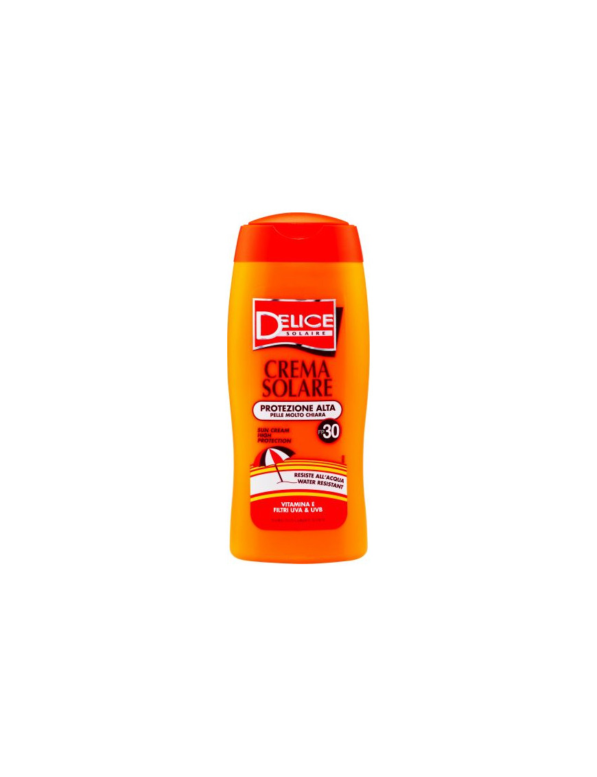 DELICE CREMA SOLARE PROT.ALTA SFP30 ML.250