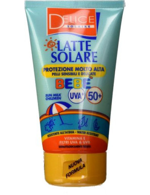 DELICE LATTE SOLARE PROT.MOLTO ALTA BEBE&apos  FP50+ ML.100