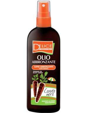 DELICE OLIO SOLARE SPRAY CAROTA NERA ML.150