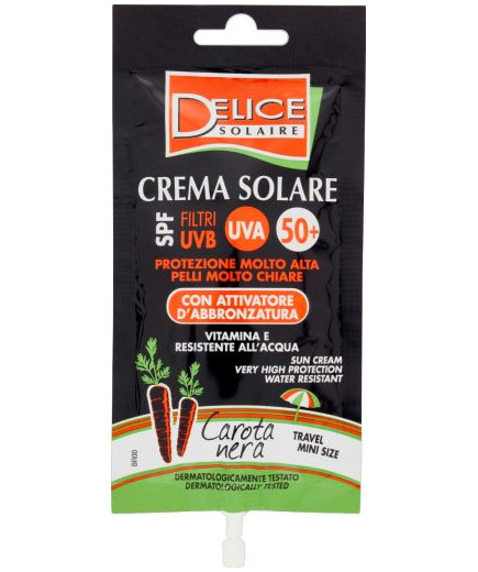 DELICE CR.SOLARE SPF50+ BUSTINA ML.50