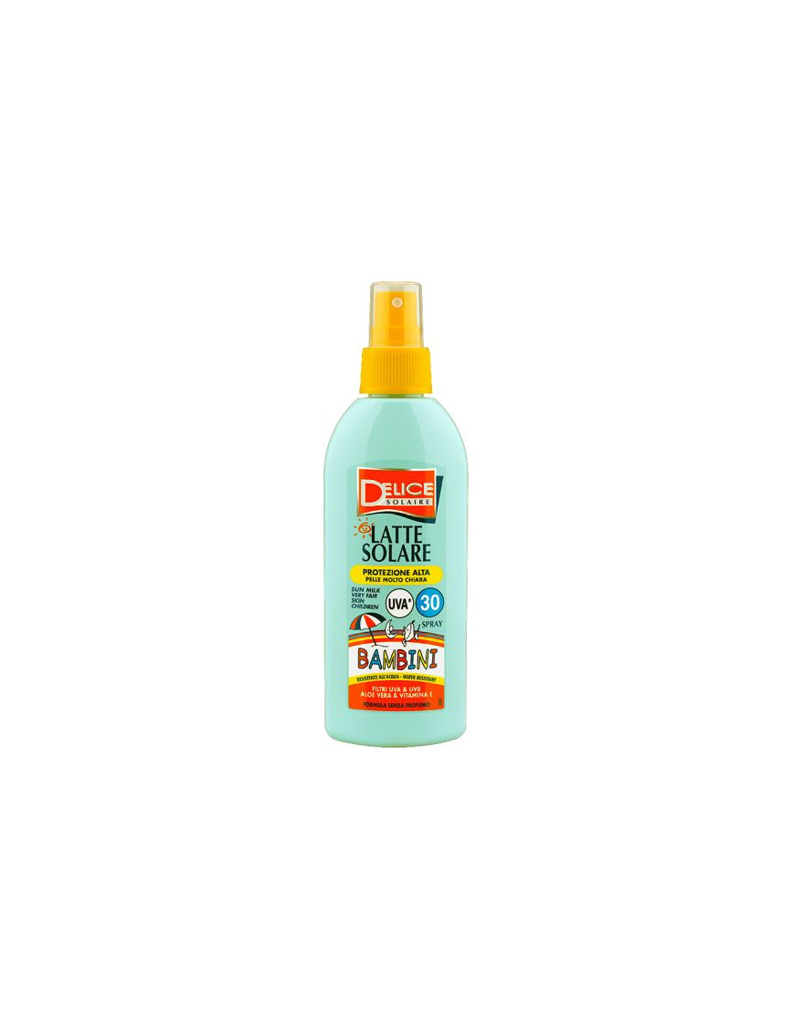DELICE LATTE SOLARE SPRAY UVAPROTEZ.ALTA BAMBIN.SFP30 ML150