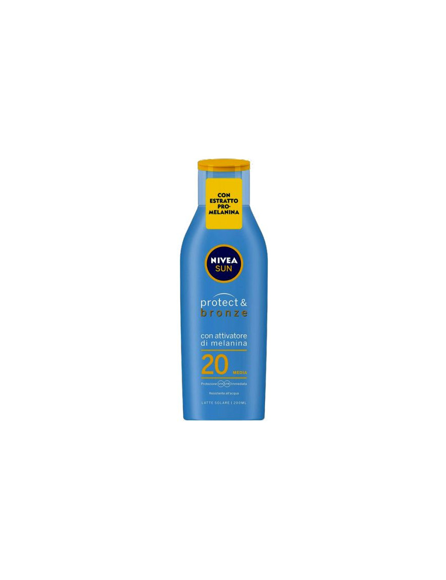 NIVEA SUN LATTE PROTECT&amp BRONZE FP20 ML.200