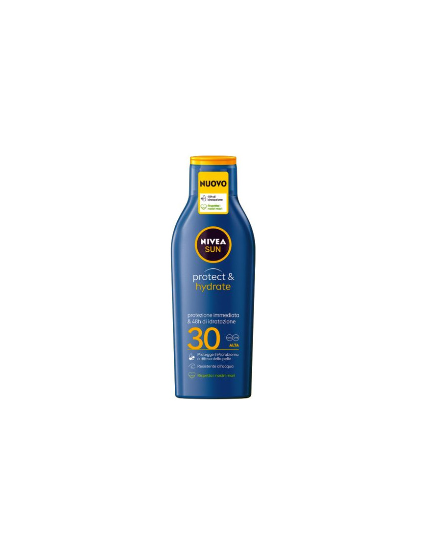 NIVEA SUN PLATTE SOLARE PROT&amp HYDRATE FP30 ML.200