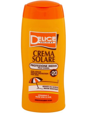 DELICE CREMA SOLARE PROTEZIONE MEDIA SFP20 ML.250