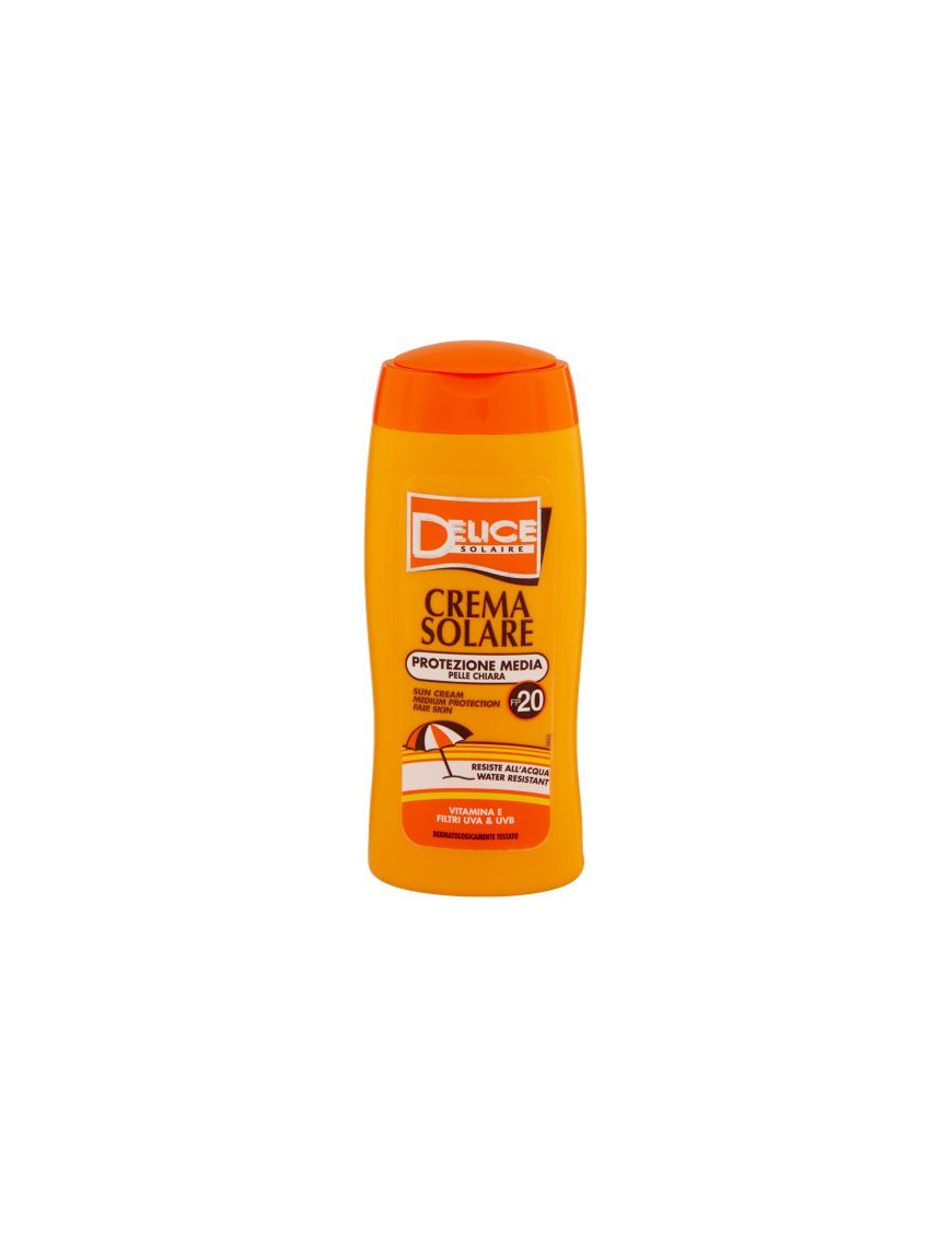DELICE CREMA SOLARE PROTEZIONE MEDIA SFP20 ML.250