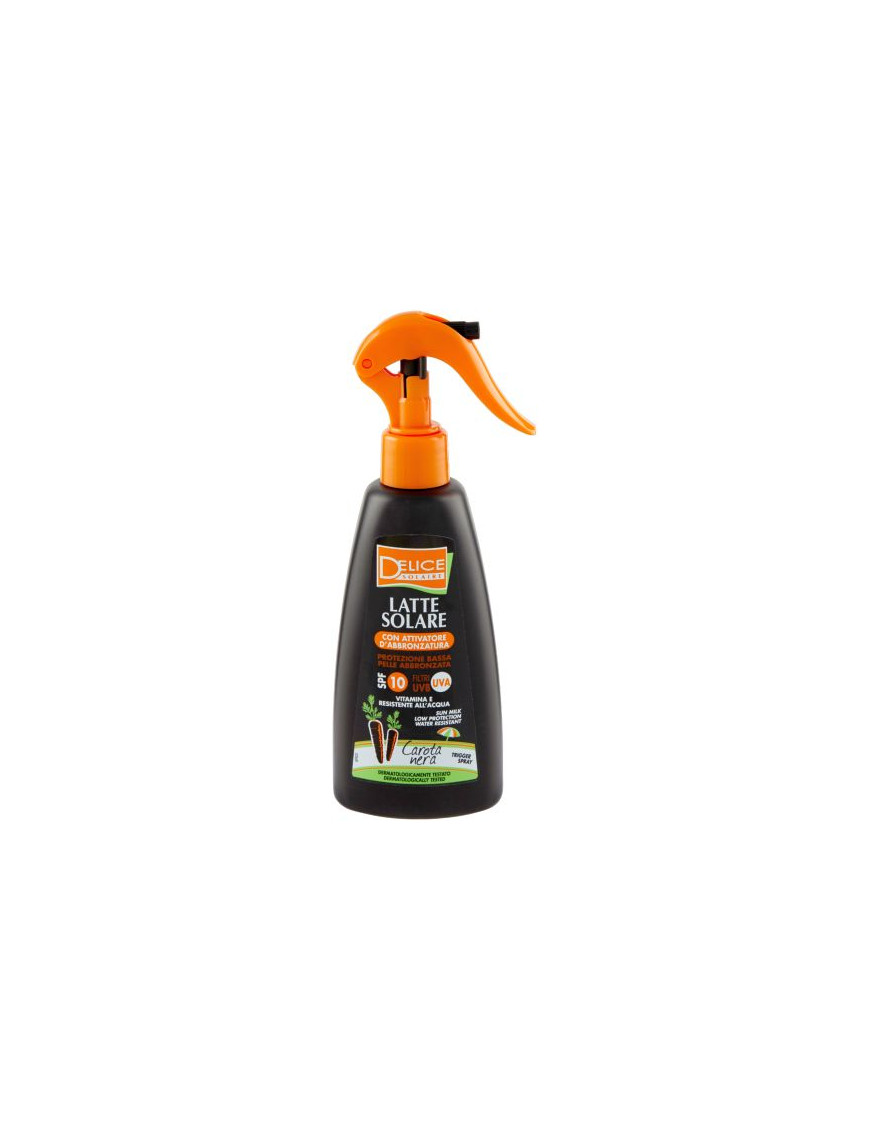 DELICE SOLARE AUTO ABBRONZANTE CAROTA NERA ML.200