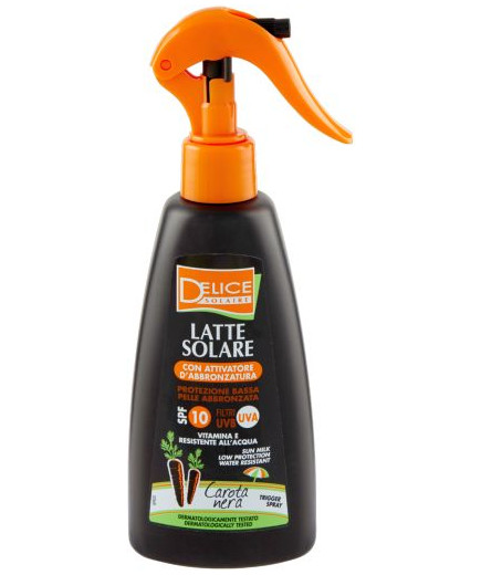DELICE SOLARE AUTO ABBRONZANTE CAROTA NERA ML.200