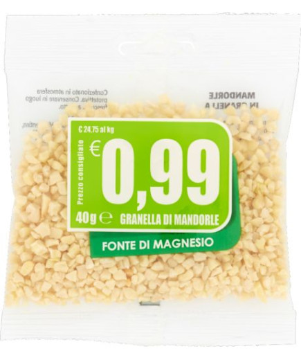 EUROCOMPANY MANDORLE GRANELLA G.40 FLASH 0,99 LINEA VERDE