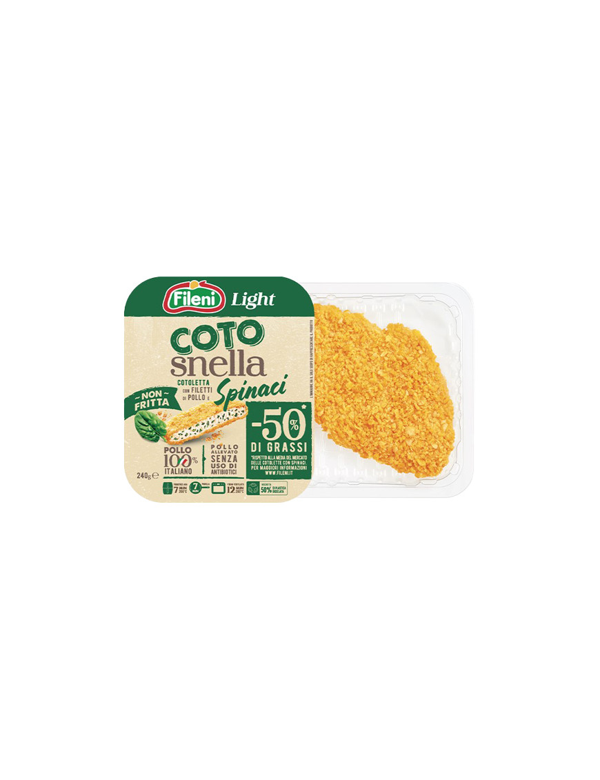 FILENI COTOSNELLA C/SPINACI LIGHT  G.240 [6PZ X CRT]