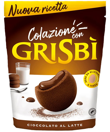 VICENZI GRISBI'COLAZIONE C/CREMA NOCCIOLE E CACAO G.225
