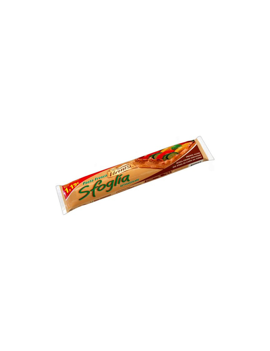 VERONESI PASTA SFOGLIA G.230 - Â¤1,19 RETTANGOLARE