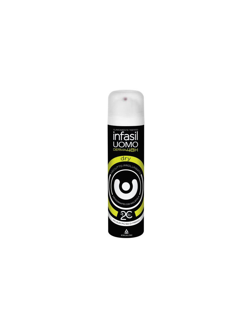 INFASIL DEO SPRAY UOMO DRY ML.150 NEW