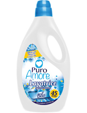 PURO AMORE DET.LAV.LIQ.45 LAVAGGI LT.2,025 IGIENIZZANTE BLU