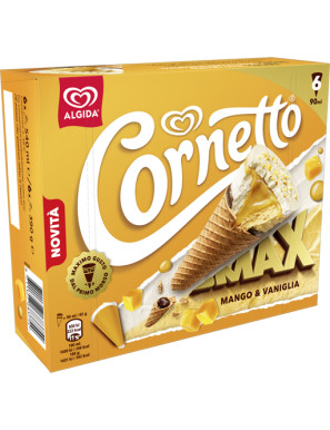 ALGIDA CORNETTO MAX MANGO X6G.390