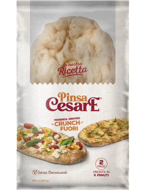 PINSA CESARE BASE PINSA G.500 FORMATO FAMIGLIA