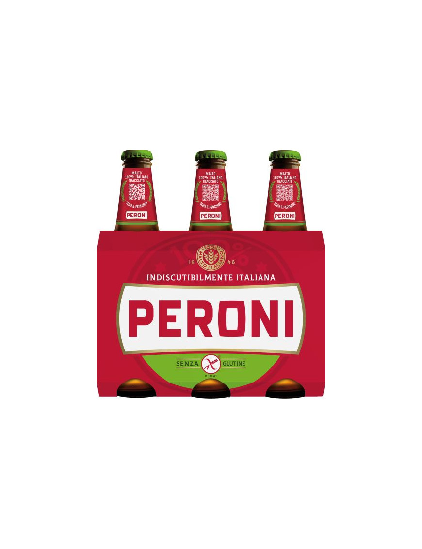 Peroni Birra Senza Glutine cl.33X3