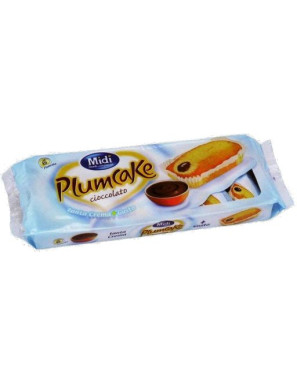 Midi Plumcake Cioccolato gr.252 (6Pz) Vasch.