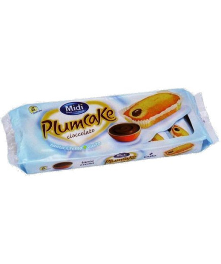 Midi Plumcake Cioccolato gr.252 (6Pz) Vasch.