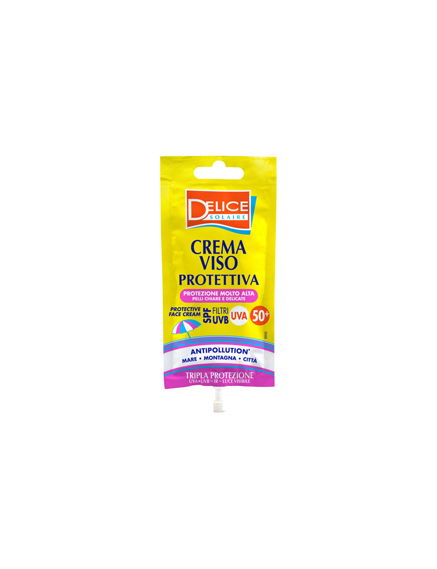 DELICE SOLARE CR.VISO PROTET.ANTIPOLLUT.SPF50+ BUSTINA ML.40