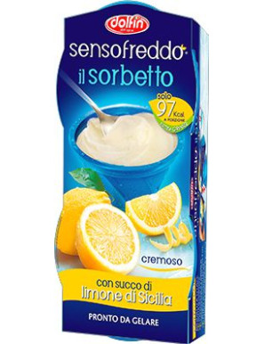 DOLFIN SENSOFREDDO SORBETTOC/SUCCO LIMONE SICILIA G.100X2