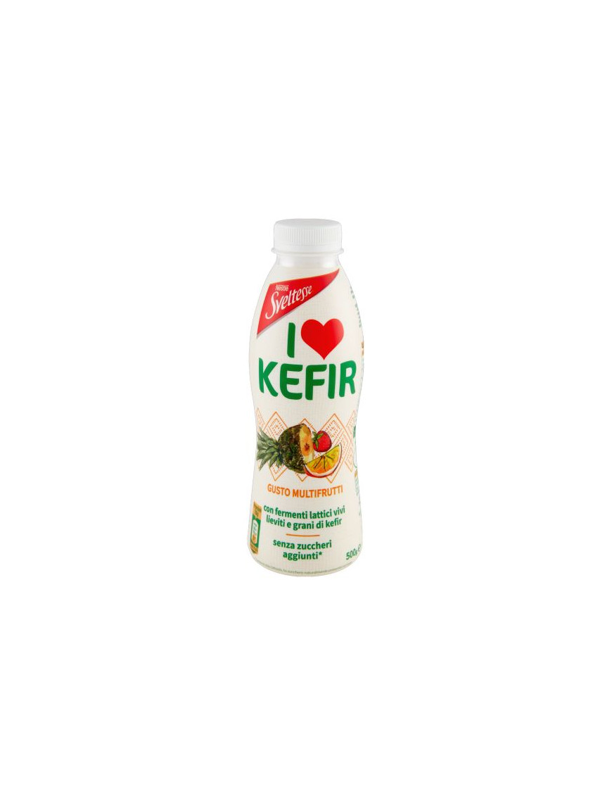 NESTLE SVELTESSE I LOVE KEFIR G.500 MULTIFRUTTI
