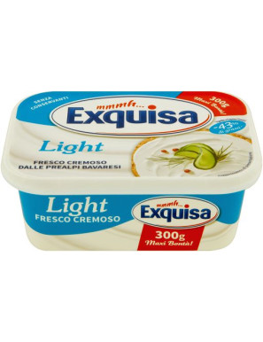 EXQUISA FORMAGGIO FRESCO CREMOSO LIGHT G.300